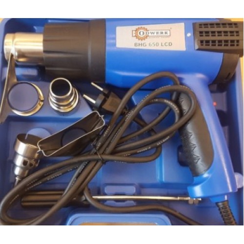 Фен будівельний Odwerk BHG 650 LCD Одверк - фото 2
